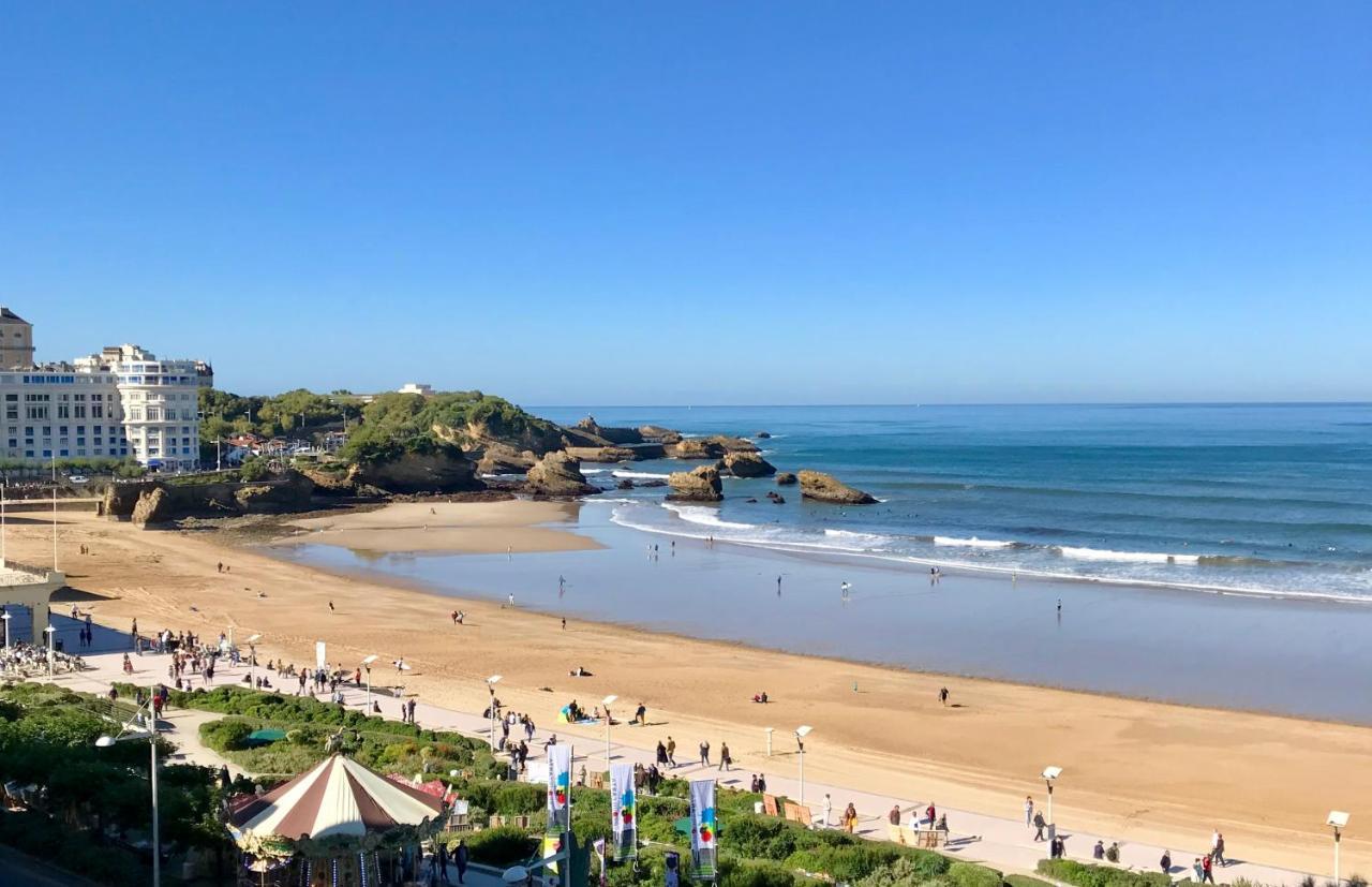 L'Ocean A Perte De Vue, La Grande Plage A Vos Pieds เบียริตซ์ ภายนอก รูปภาพ